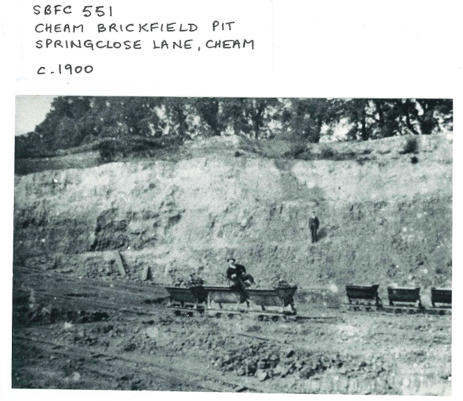Brickfield pit, springclose lane 1900