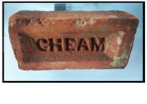 Cheam Brick from Cheam Brick works